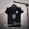 Áo bóng đá Bayern Munich đen 25/26