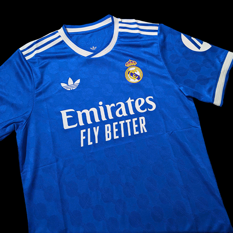 Áo bóng đá Real Madrid sân khách mẫu ba 25/26 hàng Thái Lan