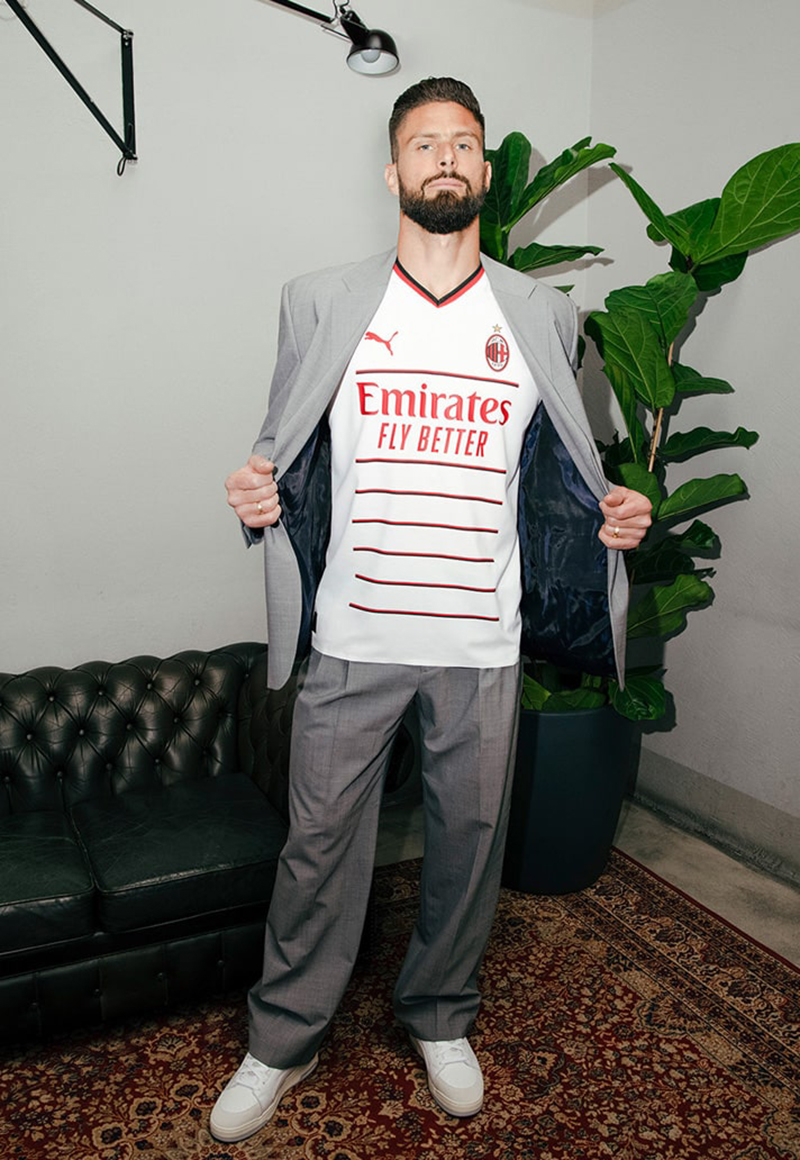 Áo bóng đá AC Milan sân khách