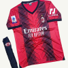 Áo ac milan đỏ đen 23/24