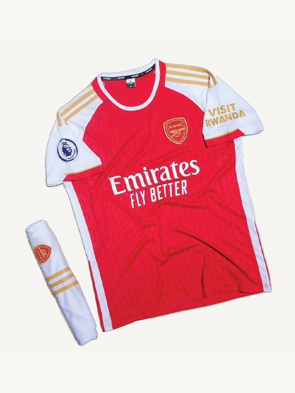 Áo bóng đá Arsenal sân nhà đỏ mùa giải mới 23/24 Áo Bóng Đá Arsenal Sân Nhà Đỏ Mùa Giải Mới 23/24