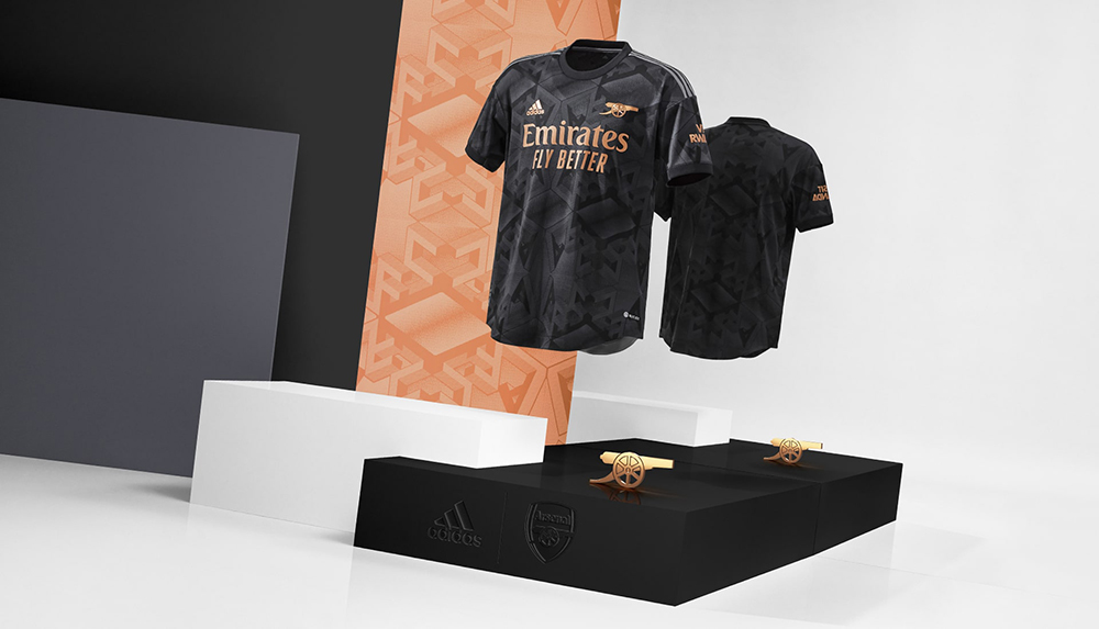 Áo bóng đá arsenal sân khách