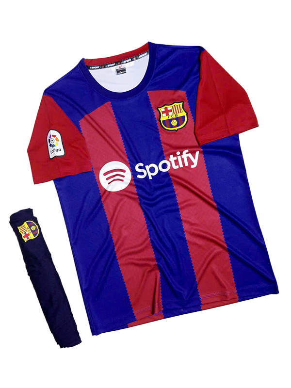 Áo Barca Đỏ Xanh Sân Nhà Mùa Giải 23/24 - Sporter.Vn