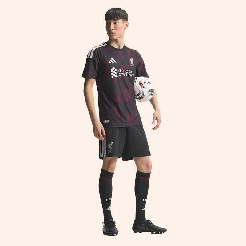 Áo bóng đá Liverpool sân khách mẫu ba 26/27 Áo bóng đá Liverpool sân khách mẫu ba 26/27