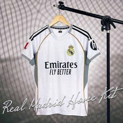 Áo bóng đá real madrid trắng 25/26