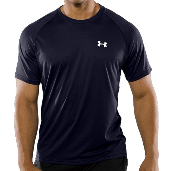 Áo Thun Thể Thao Nam Under Armour Màu Đen Cổ Tròn Hàng Vnxk