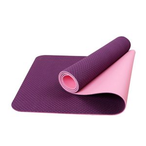 Thảm yoga tpe 6mm 2 lớp