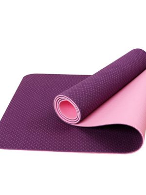 Thảm yoga tpe 6mm 2 lớp