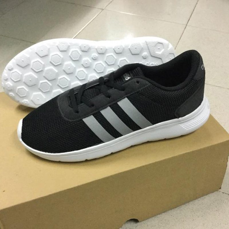 Giày thể thao nam Adidas neo lite racer shoes đen vnxk