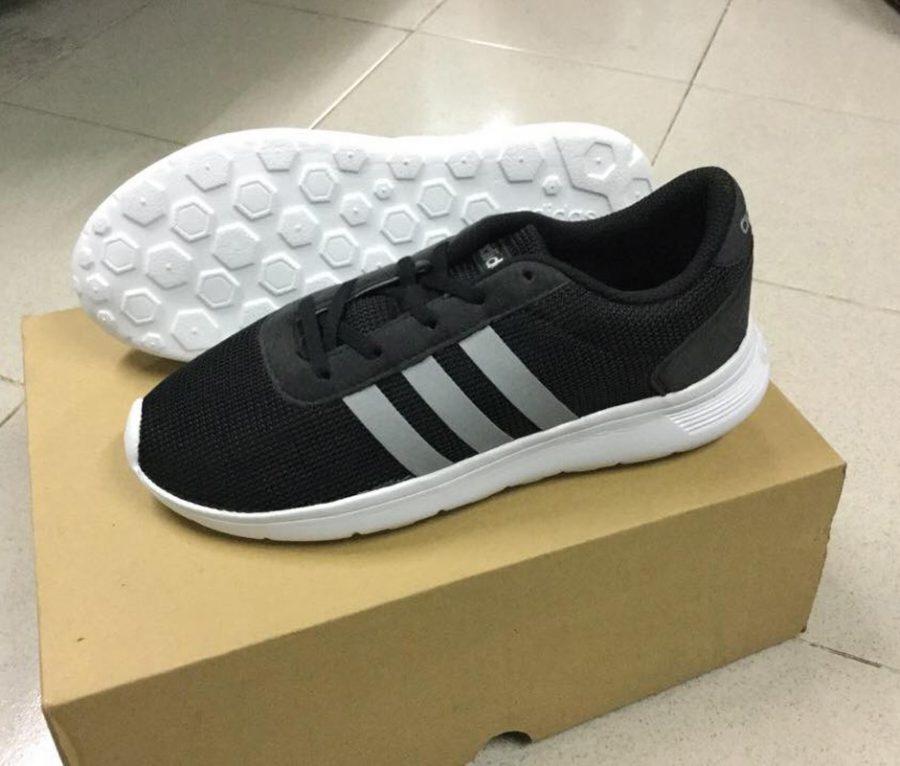 Giày thể thao nam Adidas neo lite racer shoes đen vnxk