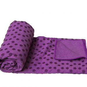khăn trải thảm tập yoga rượu vang tím