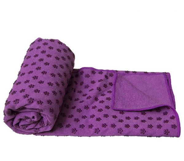 khăn trải thảm tập yoga rượu vang tím
