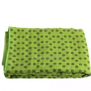 khăn trải thảm tập yoga xanh lá cây