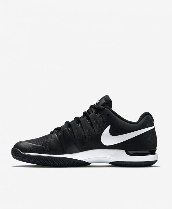 Giày thể thao tennis Nike zoom vapor 9.5 tour Federer đen