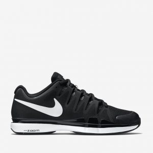 Giày thể thao tennis Nike zoom vapor 9.5 tour Federer đen