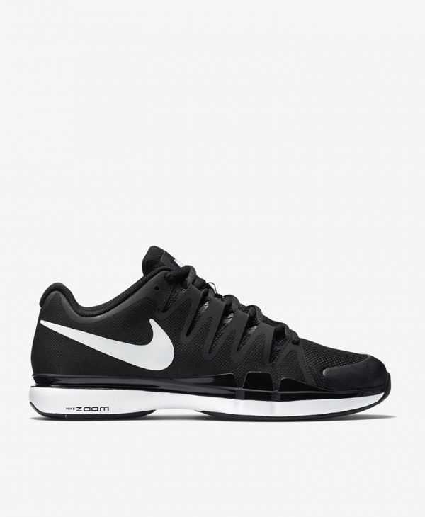 Giày thể thao tennis Nike zoom vapor 9.5 tour Federer đen