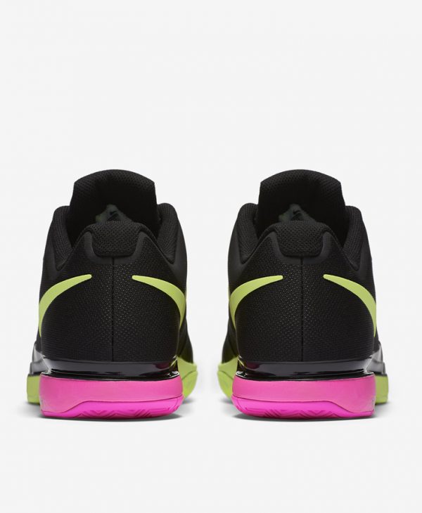 Giày thể thao tennis Nike zoom vapor 9.5 tour Federer đen