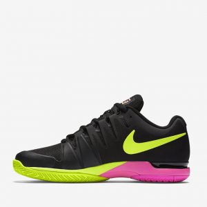 Giày thể thao tennis Nike zoom vapor 9.5 tour Federer đen
