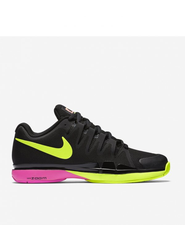 Giày thể thao tennis Nike zoom vapor 9.5 tour Federer đen