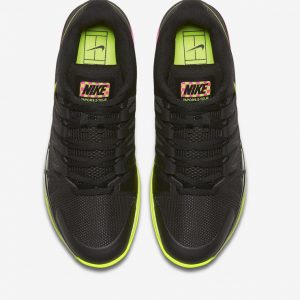 Giày thể thao tennis Nike zoom vapor 9.5 tour Federer đen