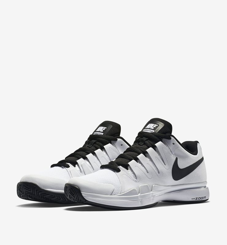 Giày thể thao tennis Nike zoom vapor 9.5 tour Federer trắng