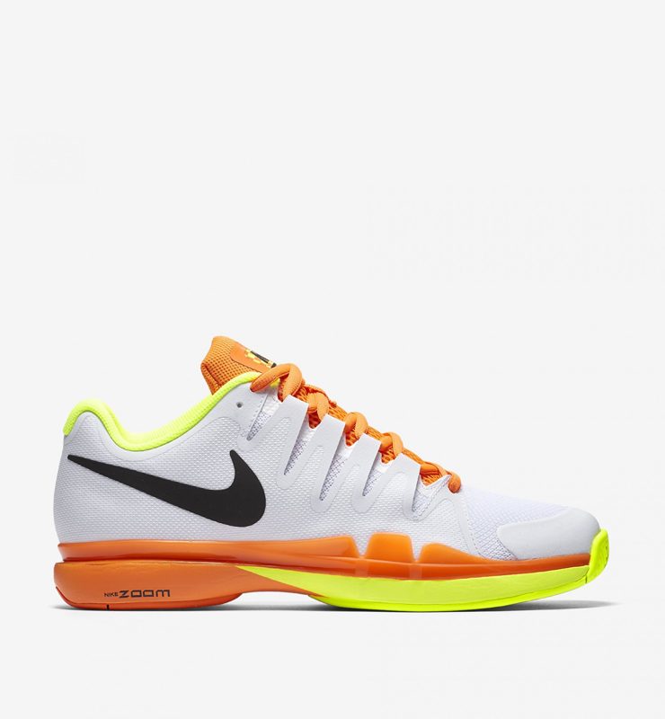 Giày thể thao tennis Nike zoom vapor 9.5 tour Federer trắng