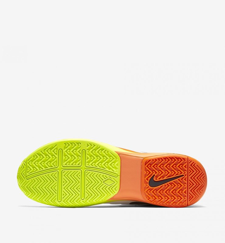 Giày thể thao tennis Nike zoom vapor 9.5 tour Federer trắng