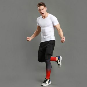 quần short tập gym nam màu đen