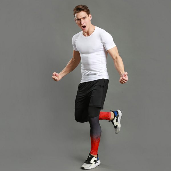 quần short tập gym nam màu đen