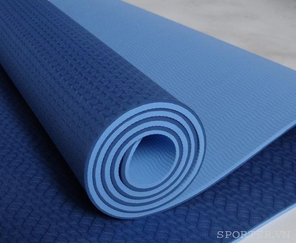 Thảm tập yoga TPE 6mm 2 lớp loại tốt