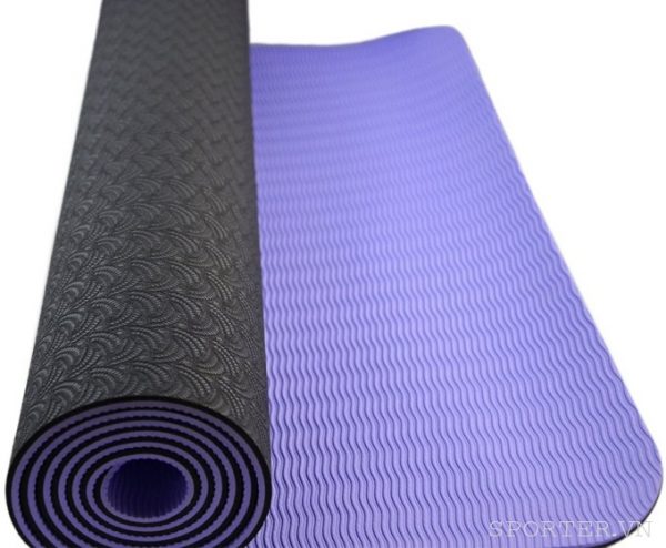 Thảm tập yoga TPE 6mm 2 lớp loại tốt