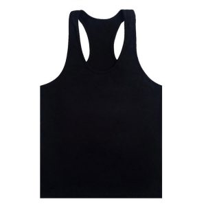 áo ba lỗ tập gym đen