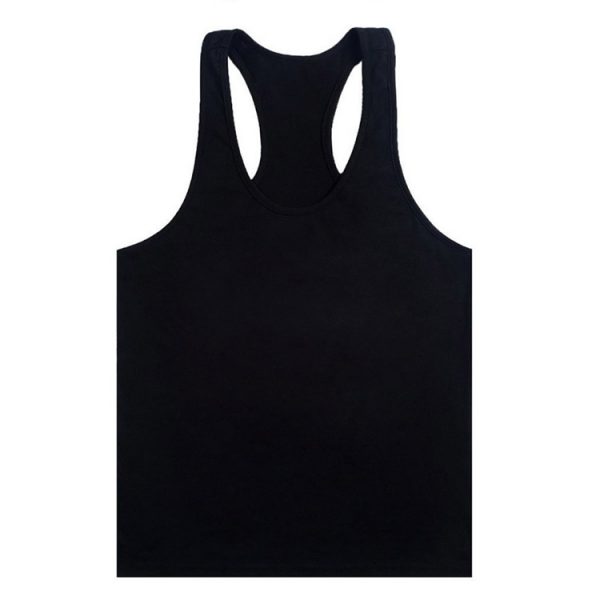 áo ba lỗ tập gym đen
