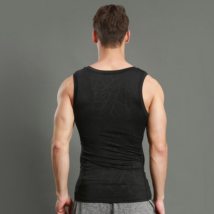 áo thun ba lỗ y5 tập gym đen