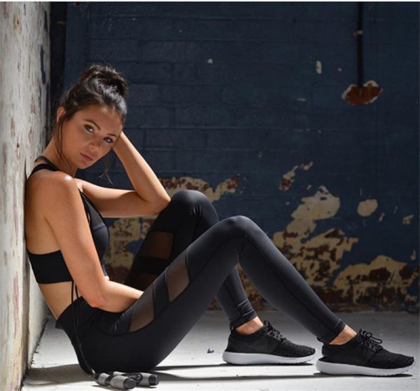 quần legging 360s tulle mesh