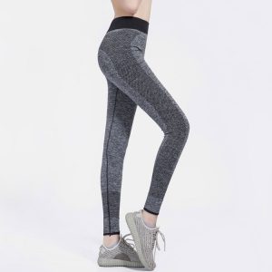 quần legging dệt phối màu