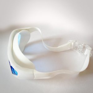 mắt kính bơi buckle pp màu trắng cao cấp