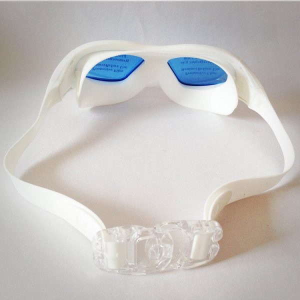 mắt kính bơi buckle pp màu trắng cao cấp
