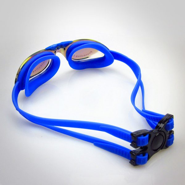 kính bơi tốt cao cấp buckle up màu xanh