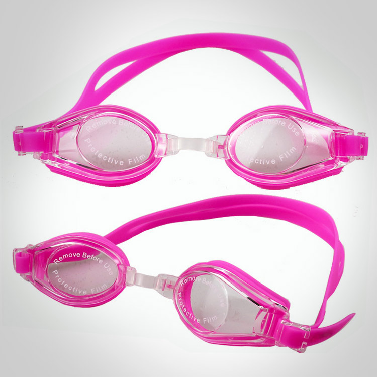 mắt kính bơi win chống nước loại tốt màu hồng