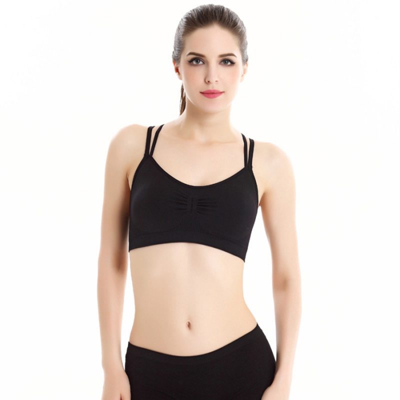 Bras elastic màu đen