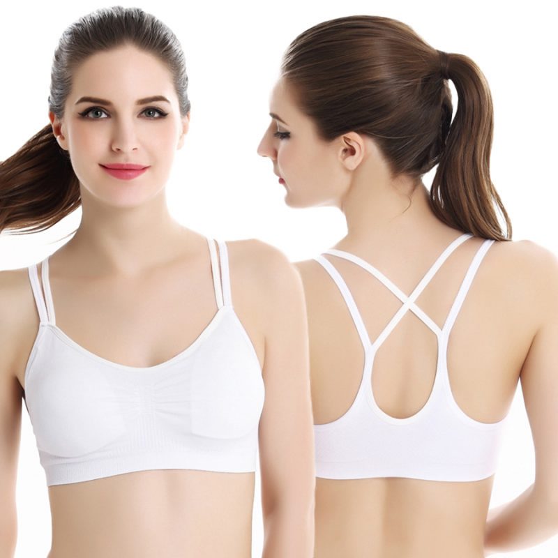 Bras elastic màu trắng