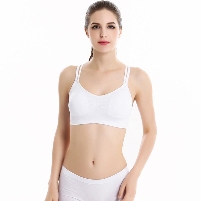 Bras elastic màu trắng