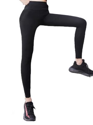 Quần legging lux màu đen