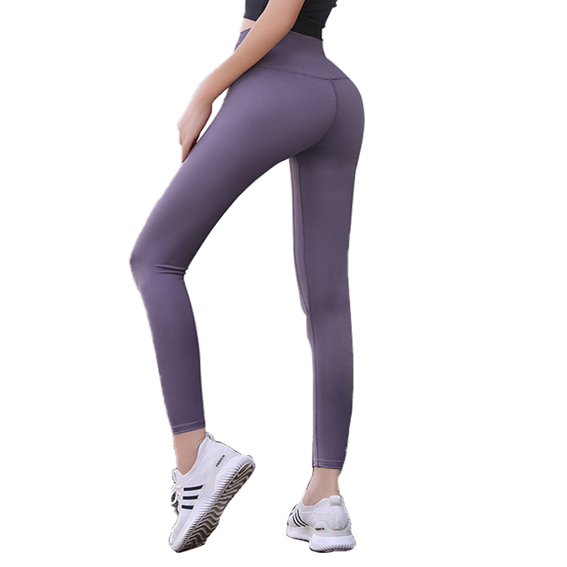 Quần legging lux màu tím