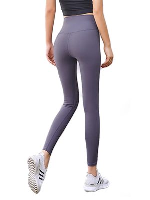 Quần legging lux màu tím