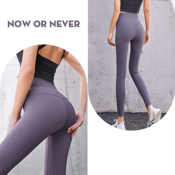 Quần legging lux màu tím