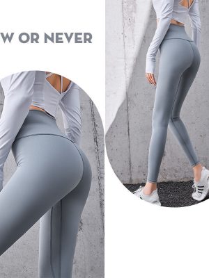 Quần legging lux màu xám