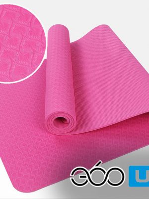 thảm tập yoga chính hãng 360s ultra màu hồng 6mm