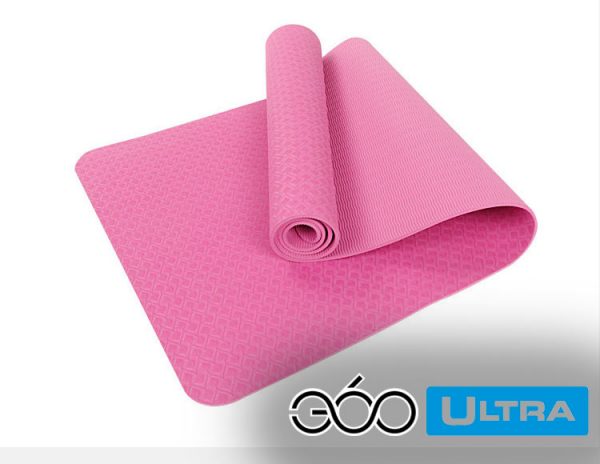 thảm tập yoga chính hãng 360s ultra màu hồng 6mm